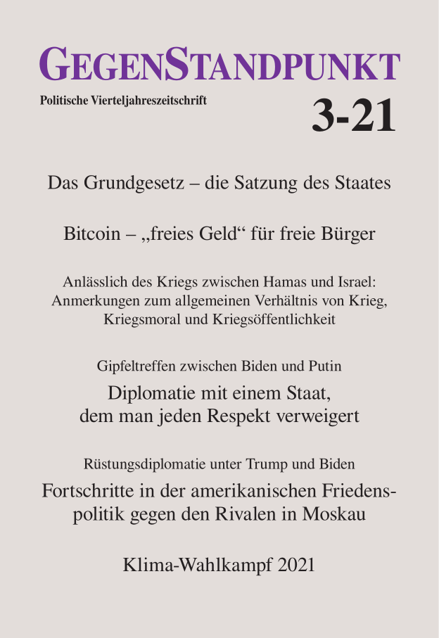 Titelblatt der Zeitschrift